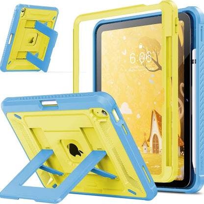 INFILAND Case for Ipad A16 11Th Gen 11 Inch 2025 & 10Th Gen 10.9 Inch 2022 Heavy Duty Rugged Shockproof Cover with Kickstand & Apple Pencil Holder
